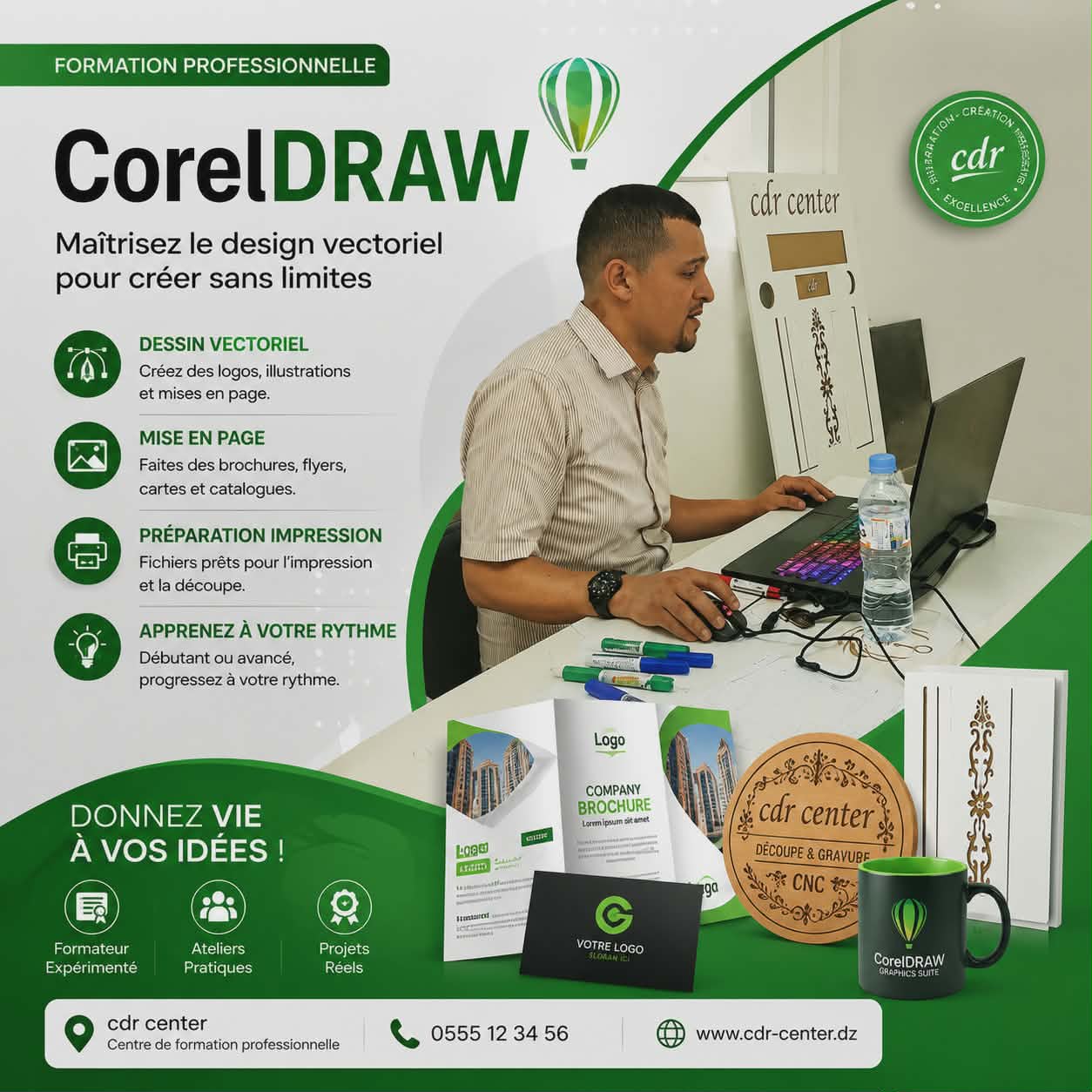conception et design avec corelDRAW